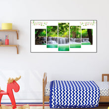Load image into Gallery viewer, Lanscape 5 Pieces 103*45CM(Canvas) Full Round Drill Diamond Painting