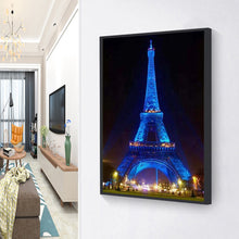 Load image into Gallery viewer, Eiffel Tower 30*40CM(Canvas) Full Round Drill Diamond Painting