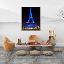 Load image into Gallery viewer, Eiffel Tower 30*40CM(Canvas) Full Round Drill Diamond Painting