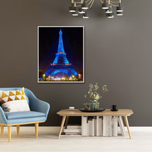 Load image into Gallery viewer, Eiffel Tower 30*40CM(Canvas) Full Round Drill Diamond Painting