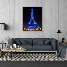 Load image into Gallery viewer, Eiffel Tower 30*40CM(Canvas) Full Round Drill Diamond Painting