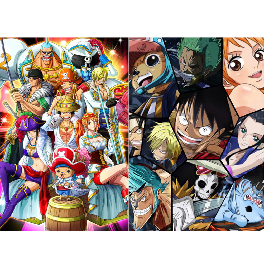 Anime 40*50CM(Canvas)-Full Round Drill Diamond Painting