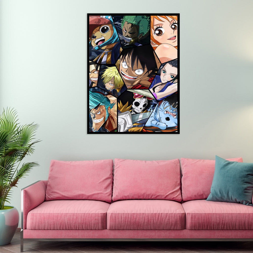Anime 40*50CM(Canvas)-Full Round Drill Diamond Painting