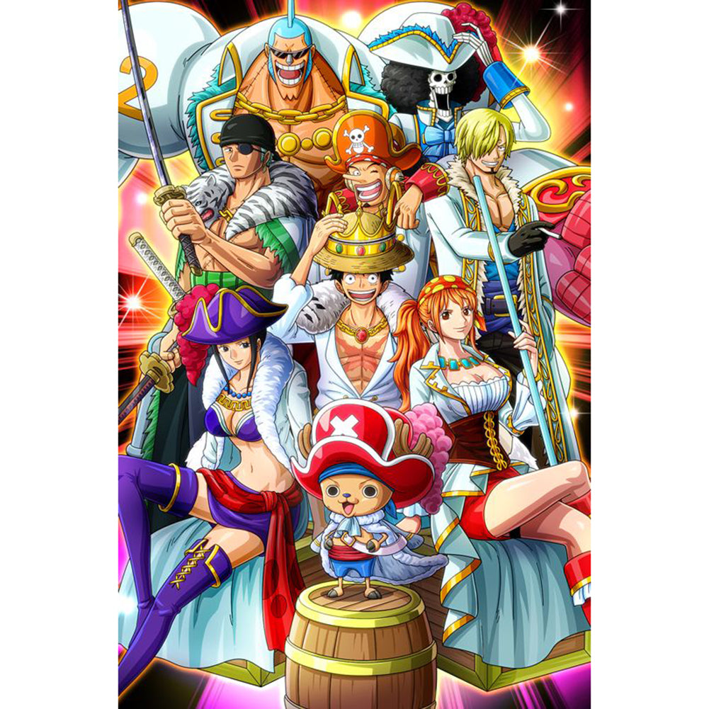 Anime 40*50CM(Canvas)-Full Round Drill Diamond Painting