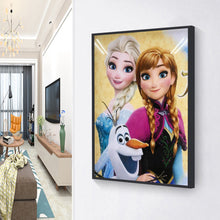 Load image into Gallery viewer, Frozen Figure 30*40CM(Canvas)-Full Round Drill Diamond Painting