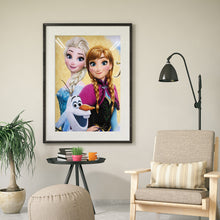 Load image into Gallery viewer, Frozen Figure 30*40CM(Canvas)-Full Round Drill Diamond Painting