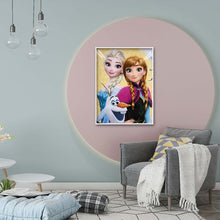 Load image into Gallery viewer, Frozen Figure 30*40CM(Canvas)-Full Round Drill Diamond Painting