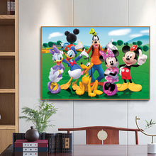 Load image into Gallery viewer, Mouse And Duck 50*40CM(Canvas)-Full Round Drill Diamond Painting