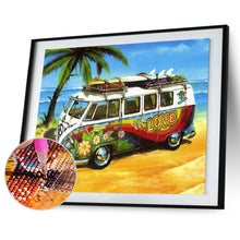 Load image into Gallery viewer, Car 40*30CM(Canvas) Full Round Drill Diamond Painting