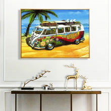 Load image into Gallery viewer, Car 40*30CM(Canvas) Full Round Drill Diamond Painting