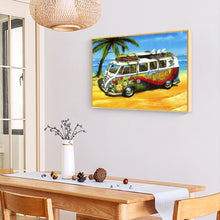 Load image into Gallery viewer, Car 40*30CM(Canvas) Full Round Drill Diamond Painting