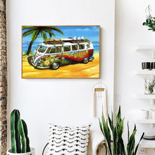 Load image into Gallery viewer, Car 40*30CM(Canvas) Full Round Drill Diamond Painting