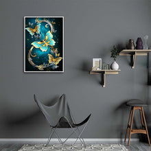 Load image into Gallery viewer, Butterfly 30*40CM(Canvas) Full Round Drill Diamond Painting