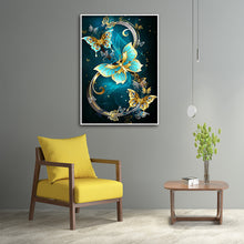 Load image into Gallery viewer, Butterfly 30*40CM(Canvas) Full Round Drill Diamond Painting
