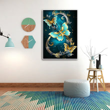 Load image into Gallery viewer, Butterfly 30*40CM(Canvas) Full Round Drill Diamond Painting