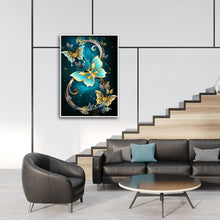 Load image into Gallery viewer, Butterfly 30*40CM(Canvas) Full Round Drill Diamond Painting