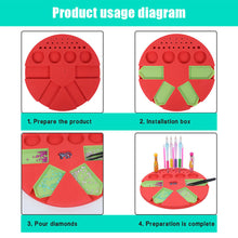 Load image into Gallery viewer, Diamond Painting Point Drill Tray Diamond Embroidery Tools Storage Holder