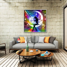 Load image into Gallery viewer, Spirits On The Moon 30*30CM(Canvas) Full Round Drill Diamond Painting