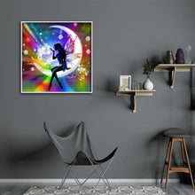 Load image into Gallery viewer, Spirits On The Moon 30*30CM(Canvas) Full Round Drill Diamond Painting