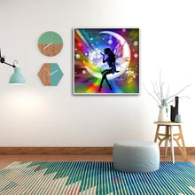 Load image into Gallery viewer, Spirits On The Moon 30*30CM(Canvas) Full Round Drill Diamond Painting