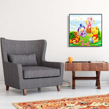 Load image into Gallery viewer, Cartoon Bear 30*30CM(Canvas)-Full Round Drill Diamond Painting