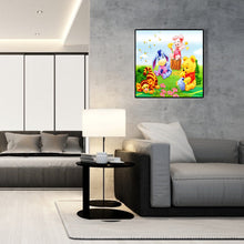 Load image into Gallery viewer, Cartoon Bear 30*30CM(Canvas)-Full Round Drill Diamond Painting
