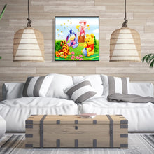 Load image into Gallery viewer, Cartoon Bear 30*30CM(Canvas)-Full Round Drill Diamond Painting