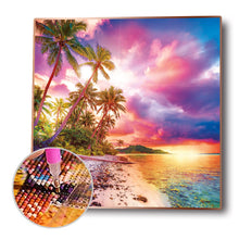 Load image into Gallery viewer, Sea Wave Point 30*30CM(Canvas) Full Round Drill Diamond Painting