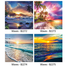 Load image into Gallery viewer, Sea Wave Point 30*30CM(Canvas) Full Round Drill Diamond Painting