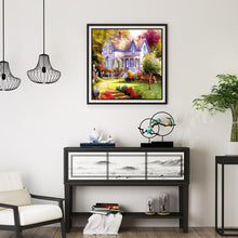 Load image into Gallery viewer, Steps House 30x30cm(canvas) full round drill diamond painting