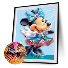 Load image into Gallery viewer, Happy Cartoon Mouse 30*40CM(Canvas)-Full Round Drill Diamond Painting
