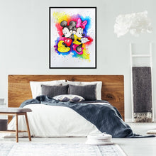 Load image into Gallery viewer, Happy Cartoon Mouse 30*40CM(Canvas)-Full Round Drill Diamond Painting