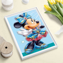 Load image into Gallery viewer, Happy Cartoon Mouse 30*40CM(Canvas)-Full Round Drill Diamond Painting