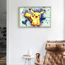 Load image into Gallery viewer, Cartoon Pokemon 40*30CM(Canvas)-Full Round Drill Diamond Painting