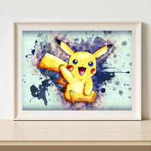Load image into Gallery viewer, Cartoon Pokemon 40*30CM(Canvas)-Full Round Drill Diamond Painting