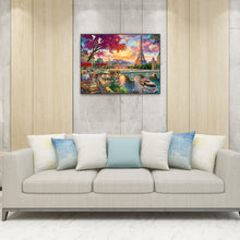Load image into Gallery viewer, Eiffel Tower 30*40CM(Canvas) Full Round Drill Diamond Painting