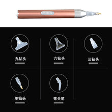 Load image into Gallery viewer, Diamond Painting Tool USB Charging Point Drill Pen Kit Luminous Drawing Pen