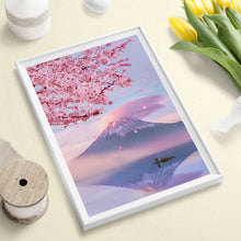 Load image into Gallery viewer, Sakura Snow Mountain 30*40CM(Canvas) Full Round Drill Diamond Painting