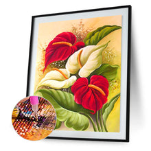 Load image into Gallery viewer, Showy Flower 40*50CM(Canvas) Full Square Drill Diamond Painting