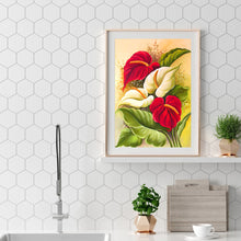Load image into Gallery viewer, Showy Flower 40*50CM(Canvas) Full Square Drill Diamond Painting