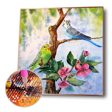 Load image into Gallery viewer, Spring Birds 30*30CM(Canvas) Full Round Drill Diamond Painting