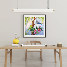 Load image into Gallery viewer, Spring Birds 30*30CM(Canvas) Full Round Drill Diamond Painting