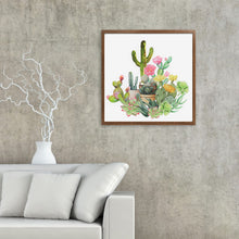 Load image into Gallery viewer, Cactus 30*30CM(Canvas) Full Round Drill Diamond Painting