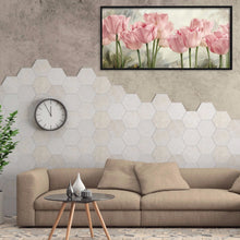 Load image into Gallery viewer, Pink Flowers 80*40CM(Canvas) Full Round Drill Diamond Painting