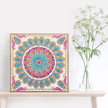 Load image into Gallery viewer, Mandala Flowers 30*30CM(Canvas) Partial Round Drill Diamond Painting