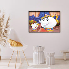 Load image into Gallery viewer, Cartoon Teapot 40*30CM(Canvas)-Full Round Drill Diamond Painting