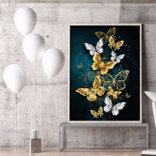 Load image into Gallery viewer, Butterfly 30*40CM(Canvas) Full Round Drill Diamond Painting