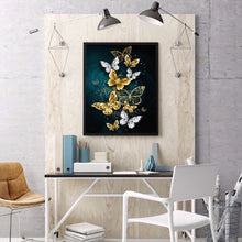 Load image into Gallery viewer, Butterfly 30*40CM(Canvas) Full Round Drill Diamond Painting