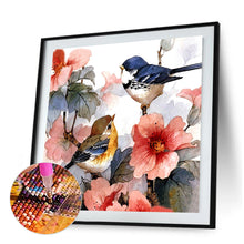 Load image into Gallery viewer, Flowers Birds 30*30CM(Canvas) Full Round Drill Diamond Painting