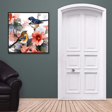 Load image into Gallery viewer, Flowers Birds 30*30CM(Canvas) Full Round Drill Diamond Painting